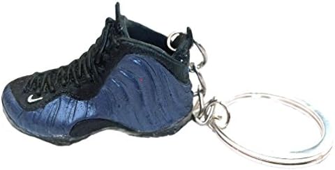 JWONG 2010 Nike Air Foamposite One Royal 3D Keychain Laces Not Detachable