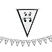 Panda Party Supplies Set,Party Tableware for Kids-Serves 20 Guests-Includes Table Cloth Cake Topper Banner 7