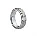 6mm Men's or Ladies Tungsten Carbide Ring Wedding Band with Laser Engraved Celtic Knot Design -