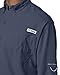 Columbia Men's Plus Tamiami II Long Sleeve Shirt, Dark Mountain - X-Small