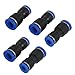 uxcell 5 Pcs Air Pneumatic 6mm to 8mm Straight Push in Connectors Quick Fittings