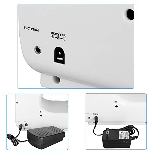 Kranich Portable Sewing Machine 2 Speed 16 Stitches Double Thread Needle Mini Sewing Machine