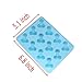Zicome Fun Shaped Silicone Mold Ice Tray for Bachelorette Party (Small)