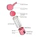 Tianmingwei Portable Blender USB Personal Juicer Cup 6 Blades Rechargeable Fruit Mixing Machine for Baby Travel 400ml[New Version] (Pink)