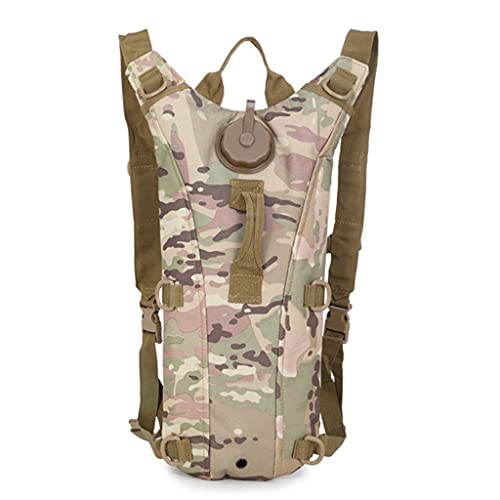 Tactical 3L Bladder Water Bag Camel Backpack for