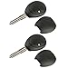 Key Fob Keyless Entry Remote Uncut Shell Case & Pad fits Land Rover 1998-2004 Discovery, Set of 2