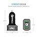Quick Charge 3.0 Car Charger, UNU Dual USB Car Charger Power Charging 36W QC 3.0 2-Port for Samsung Galaxy S8/S8+, Note 8, Google Pixel, Nexus, iPhone 7 6S 6, iPad Pro/Mini, LG G6 And More Devices