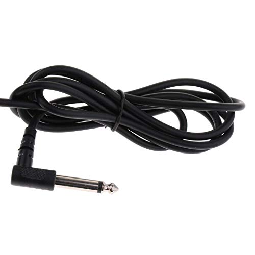 Sustain Pedal for Keyboard, Damper Sustain Pedal, 6 feet cable with 1/4 inch plug For Yamaha Piano Casio Keyboard Sustain Ped, Yamaha, Roland, Casio, Korg, Behringer, Moog - Universal Foot Pedal-Silve - Thumbnail 3