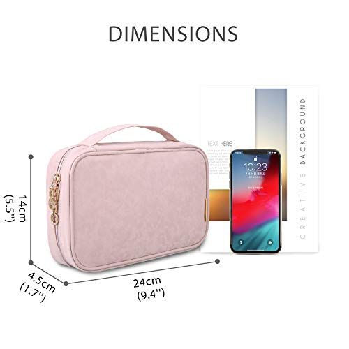 MIZATTO Travel Jewelry Organizer Case Portable Jewelry Storage Bag for