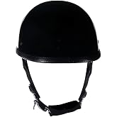 Eagle Shiny Novelty Skull Cap, Basic Flat Eagle Novelty Cap (Gloss Black)