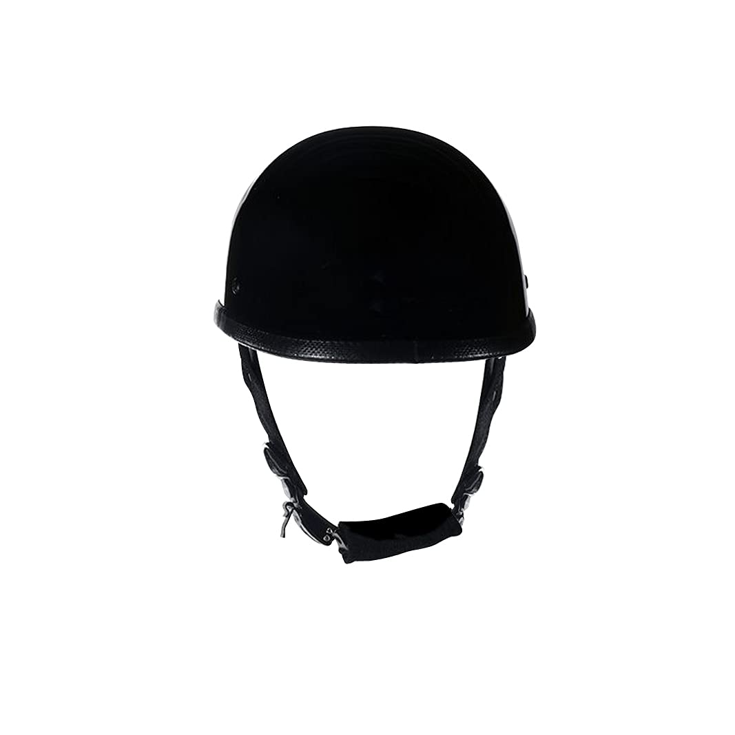 Photo 1 of Eagle Shiny Novelty Skull Cap, Basic Flat Eagle Novelty Cap (Gloss Black)