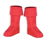 Captain America Child Boot Covers-Red / One-Size