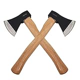 JXE JXO 15.7" Chopping Axe 2 Pack Camping Hatchet