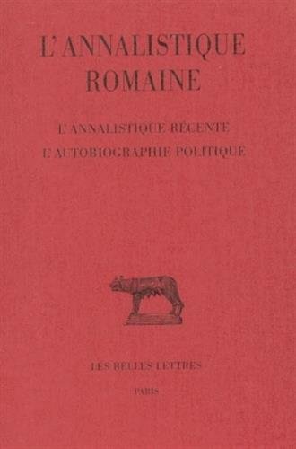 L' annalistique romaine
