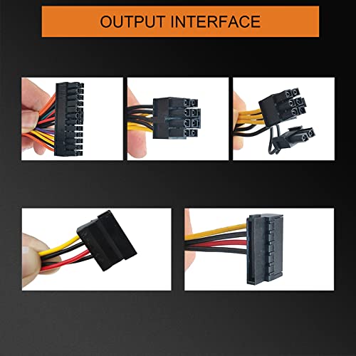 Mining Power Supply for 8 GPU, 2000W PSU Modular Power Supply for 8