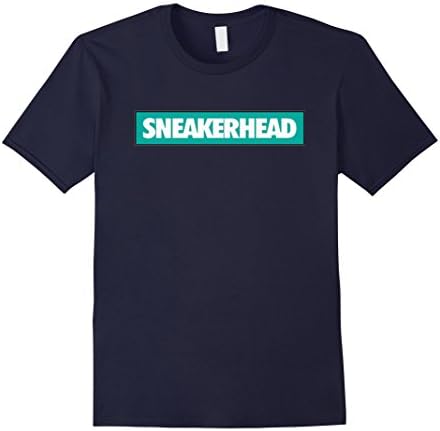 Mens Sneakerhead Island Green Foamposites T-Shirt Large Navy