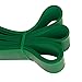 Trippix Loop Stretch Pull Up Assist Band Home Gym Workout for Fintness Injury Recovery Physio Therapy 41x1.7x0.18 50-125 lb Green for a Single Unit