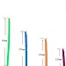 Plastic Bag Sealer Clips Sticks Chips by Trendy Cooks (12pcs), Keep Bags Air/Water Tight, Never Waste Food Again, No Moving Parts, Slim Sticks for Easy Storage, Fully Reusable (Mixed)