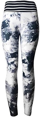 FEDULK Women's High Waist Stretch Skinny Power Flex Workout Leggings Fitness Sports Gym Running Yoga Pants
