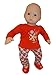 American Girl Bitty Baby Snowy Dreams PJ's for 15