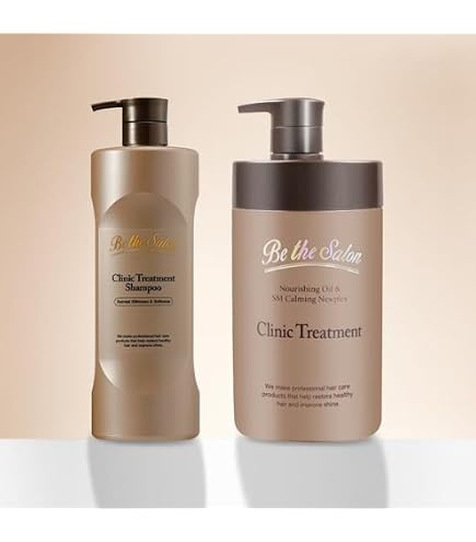 Amazon.com: Be The Salon Clinic Treatment Shampoo + Nourishing Oil