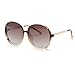 FAGUMA Oversized Round Polarized Sunglasses For Women Brand Designer Shades