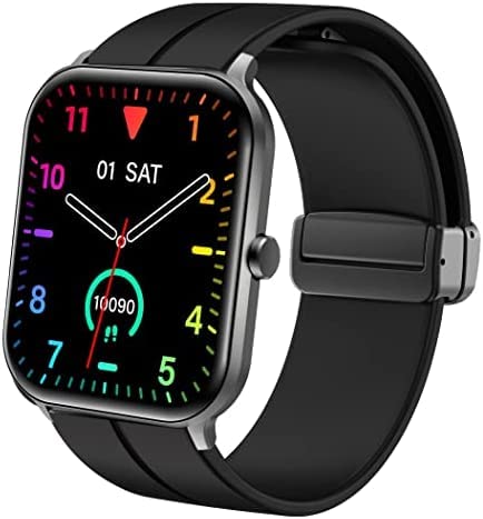 for SoundPEATS Smart Watch 3 Bands,Soft Silicone Magnetic Buckle Sport Replacement Straps for Women Men Compatible with SoundPEATS Smart Watch 3/TOOBUR IDW13/Meoonley C20 PRO/Uoline QS16 Smart Watch