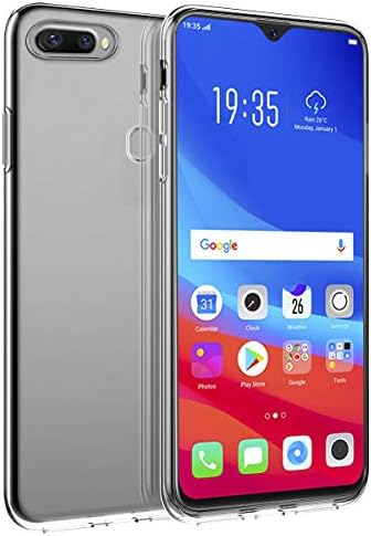 Oppo F9 Case, Fusutonus Soft TPU Thin Cover, Anti-Scratch Clear Back, Transparent Edge Slim Case Compatible for Oppo F9 - Clear