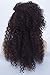 Long Brown White Fluffy Curly Wavy Hair Synthetic Wig Halloween Costume for Women