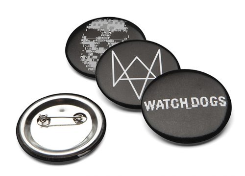 ThinkGeek Watch Dogs Pins