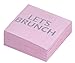 Brunch Party Supplies, Pink Paper Napkins (5 x 5, 50 Pack)