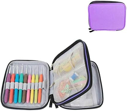 かぎ針収納ケース 二層式 編みのアクセサリー 収納バッグ コンパクト まとめ収納 編みフック ケース クラフトツール 多機能 筆記用具 編み物用品 収納 針が含まない Tarunniketanpublicschool Com