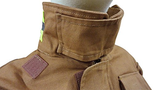 Aeromax Jr. Fire Fighter Bunker Gear, Tan, Size 6/8