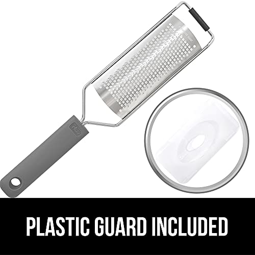 Gorilla Grip Sharp Stainless Steel Zester, Citrus Lemon, Ginger and