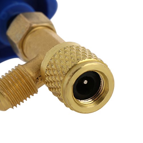 image for UTL 1PC Useful Freon Added 1/4 SAE Auto AC Can Tap Valve Bottle Opener