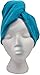 Turbie Twist 100% Cotton Hair Towel Wrap for Women and Men (4 Pack)