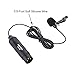 COMICA XLR Lavalier Condenser Microphone,CVM-V02O Omnidirectional Lapel Lavalier Microphone,Clip on Mic Interview Kit for Recorder Mixer camcorders Zoom H4n H5 H6 Tascam DR 40 DR100 (5.9f,1 Pack)