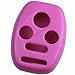KEYGUARDZ Purple Rubber Keyless Entry Remote Key Fob Skin Cover Protector