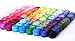 Crochet Thread Cotton Yarn Threads Balls 90 Balls Popular Rainbow Colors of Size 8 Le paon 95 Yards Balls 8550 Yards 100% Long Staple Cotton Mercerized Cotton