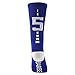 BABIBEAN Boys Girls School Sport Team Long Soccer Tube Socks Blue/White 13-17 Age Cyber Monday Christmas SocksChristmas Socks Bulk Girls