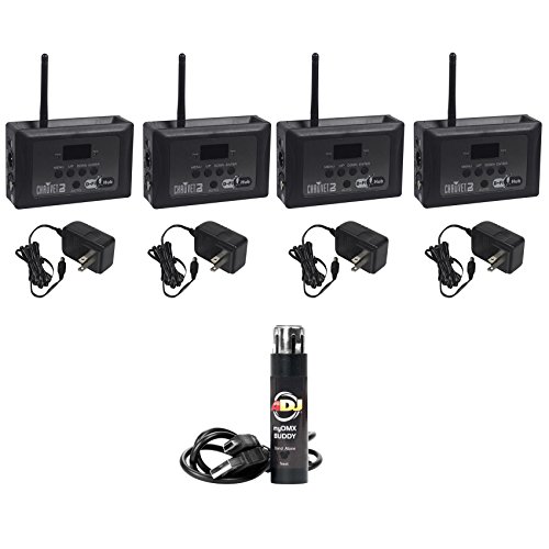 Buy Package (4) Chauvet DFi Hub Compact Wireless DMX Transmitters
