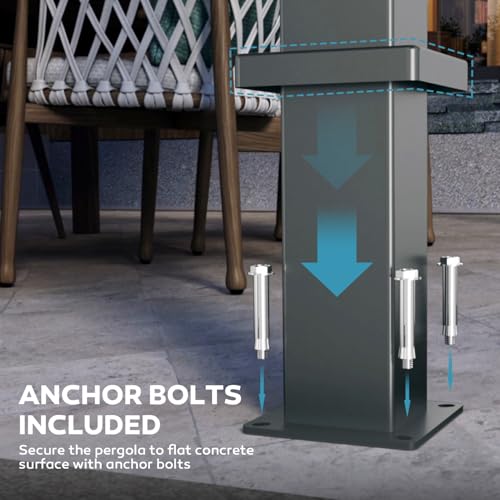MIRADOR 80S Louvered Pergola Review: 10'x12' Adjustable Roof for Deck or Patio image 27