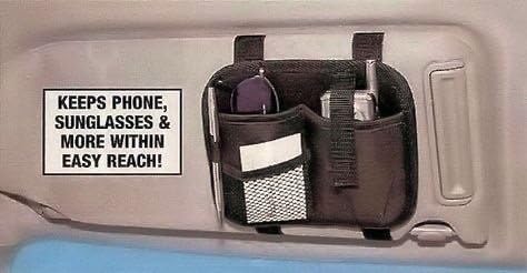 VISOR WALLET CELL PHONE VEHICLE