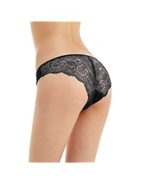 CharmLeaks lencería sexy para mujer, tanga de encaje, 6 unidades