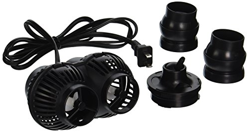 Sunsun JVP-201B 1585 GPH Dual Aquarium Wavemaker Powerhead w/Magnet Clamp Base