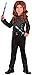 Imagine by Rubie's Marvel Captain America: Civil War Black Widow Dress Up Deluxe Costume Set with Batons, One Size - Small