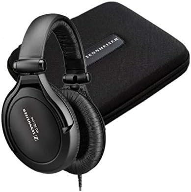 Sennheiser HD 380 Pro Collapsible High End Over-Ear Headset for Professional Monitoring Use (Black)