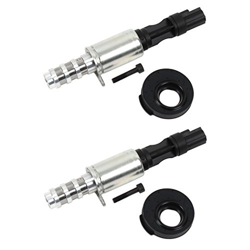 (Pair) NEW CGF460KCTV VVT Intake Cam Phaser, Bolt, & VCT Timing Solenoid Oil Control Valve, Bolt, Seals (LH & RH) for 04-10 Ford 4.6L 281 / 5.4L 330 (3V) F-150 Expedition Mercury Lincoln