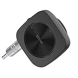 Besign BK05 Bluetooth Receiver for Wired Headphones/Car/Wired Speakers, Wireless Audio Adapter with Clip/Microphone for Handsfree Call and Music