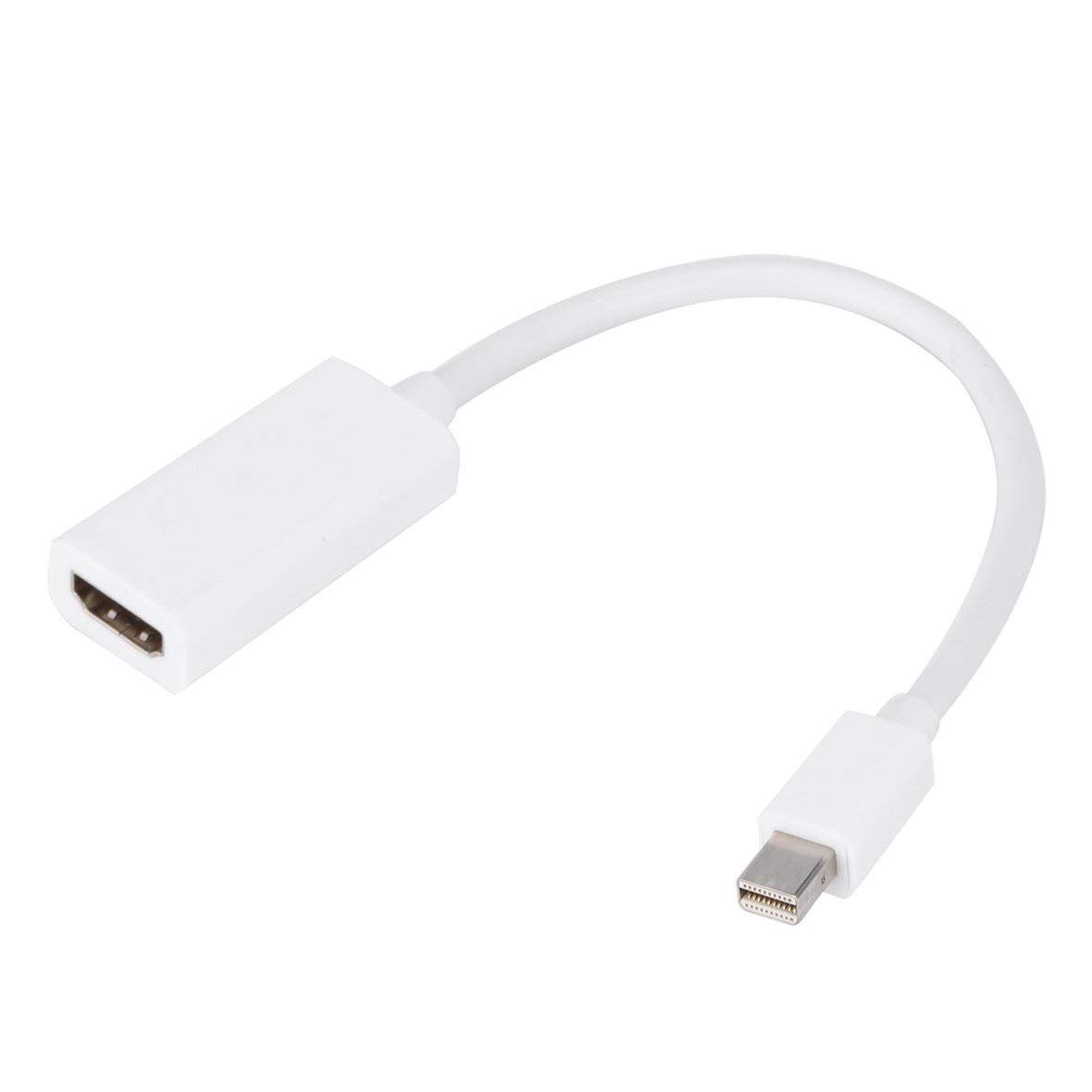 B.L.A.Mini Display-Port To HDMI Adapter Portable Audio Multimedia Mini Display Ports MINI DP to HDMI Adapter Short Cable Cord For MacBook Pro For iMac Air